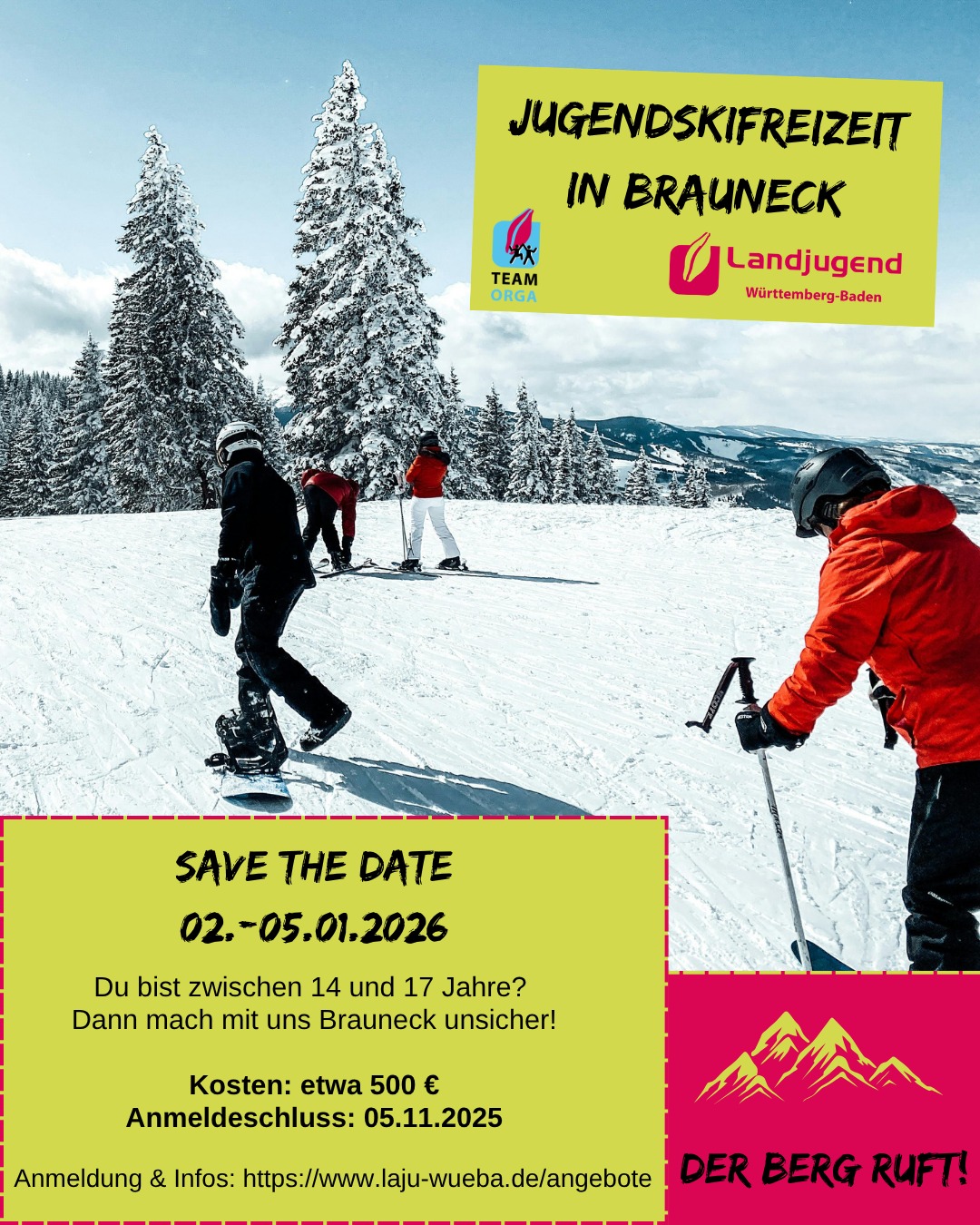 JugendSKIFreizeit in Brauneck