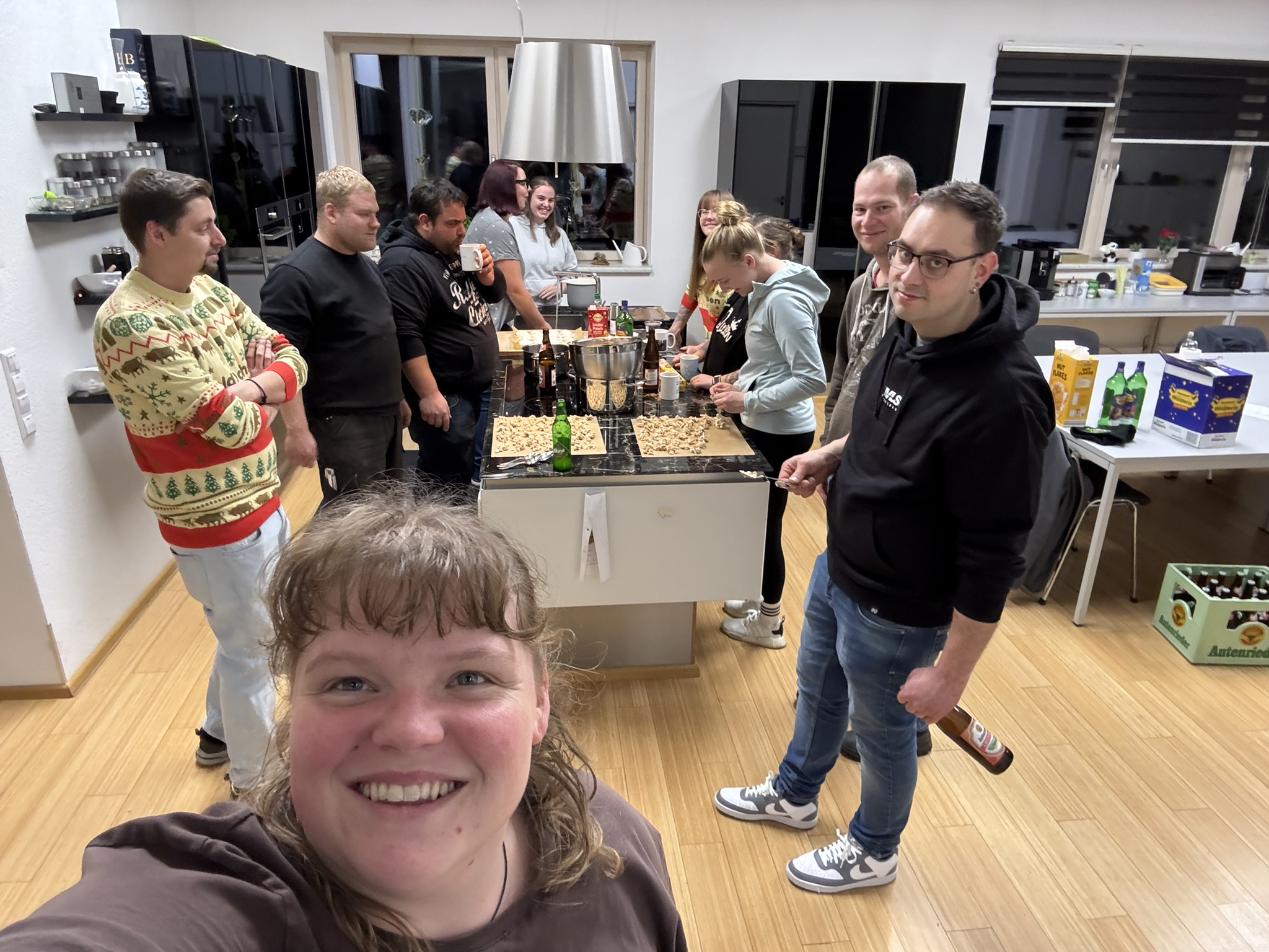 In der Weihnachtsbäckerei